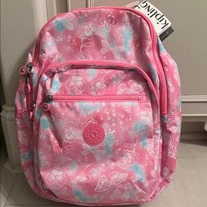 Kipling floral backpack